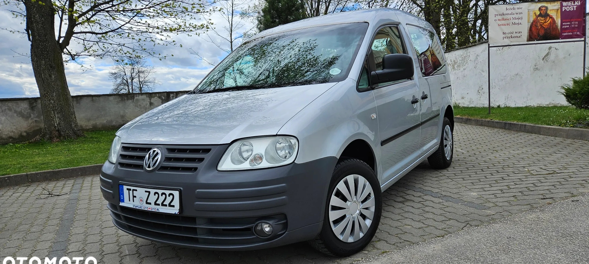 Volkswagen Caddy cena 20900 przebieg: 185600, rok produkcji 2005 z Grodzisk Wielkopolski małe 191